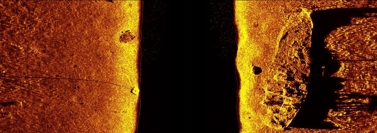 side scan sonar images drowning victims